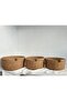 Wicker Basket Bamboo Basket 3 Basket Handmade Decorative Basket - 4