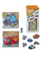Educational Toy Set Vehicles Educational 30 Pieces Magnet Shapes 8mm Educational Bultak Puzzle