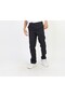Boy's Elastic Waist Straight Navy Blue School Pants - 2