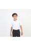 Unisex Tops White Unprinted Plain Polo Collar Lacost T-Shirt