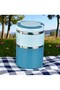 Tohana Steel Expedition Bowl with Handles - Food Thermos Storage Container 2 Layers Blue 930 Ml. - 2