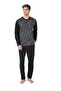 Men's Jacquard 2-Piece Long Sleeve Pajama Set - Boxed Ch.6.111.C0 - 6