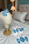 Bow Feathered Mother Maternity Slippers Crown and Booties Maternity Set (Set of 3) - 8