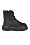 Black Emerald Lace-Up Zippered Women's Boots