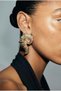 Zra Stone Seashell Earrings
