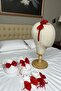 Bow Feathered Mother Maternity Slippers Crown and Booties Maternity Set (Set of 3) - 4