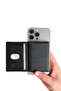 Storm Black Magnetic Adhesive 5 Chamber Magnetic Card Holder - 3