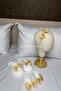 Bow Feathered Mother Maternity Slippers Crown and Booties Maternity Set (Set of 3) - 4