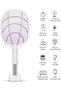Electric Bug Zapper 2 in 1 Mosquito Fly Killer Racket and LED Light Mosquito Killing Lamp Mode Handh - 3