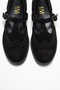 Janney Black Suede Genuine Leather Banded Women's Loafer Shoes - 2