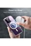 حافظة ZTECH لهاتف iPhone 14 Pro، متوافقة مع MagSafe، حماية ضد الصدمات، مقاومة للاصفرار - 4