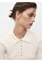 Polo Neck Rib Sweater - 6