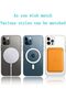 Magnetic Matte Case for iPhone 11 | Transparent - 2