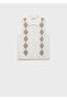 Polo Neck Vest with Diamond Pattern - 3