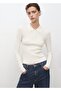 Polo Neck Rib Sweater