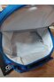 Cute Elephant Design Kids Lunch Bag – Blue Satin, Insulated & Zippered - 2
