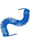 Spiral Air Hose Polyurethane (PU) Flexible Pneumatic Pipe Spiral Tube Hose, Spring Hose (8MM - 4