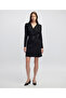 Jersey Dress with Metal Buckle - 2