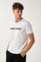 Crew Neck Printed T-Shirt - 3
