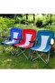 Foldable Camping Chair Armrests with Cup Holder, Aluminium Frame | Heavy Duty and Durable, - 2