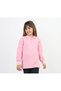 Unisex Pink Long Sleeve Polo Neck T-Shirt - School T-Shirt - 2