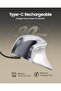 Ergonomic Mouse, EM11 NL Wireless Vertical Mouse, Ergo Mouse with Multi-Device, USB-C Recha - 4