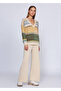 Cashmere Blended Line Patterned Knitwear - 5