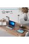 3-Meter 6 Gang Extension Cord with 4 USB Ports, Surge Protected Power Strip, 6 UK-UAE Multi - 4