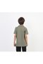 Unisex Khaki Polo Collar T-Shirt - School T-Shirt - 8
