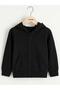 Children's Zippered Thin Seasonal Basic Hooded School Cardigan - 5