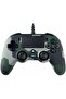 Wired Controller Compact for Playstation 4, Camo Green