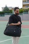 Black Waterproof Bottom Protection Pad Sports Fitness Running and Travel Bag 40 cm - 5