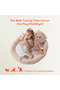 Foldable Baby Play Mat | Playmats for Babies and Toddlers Kids Safe Seated Support Pillow - 4