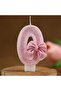 Adalie Pink Bow Number 2 Candle - 5