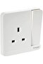 E8315_WE_G12 Avataron 3P 13A 250V Switched Socket, White - 2
