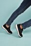 Nans 6006 m Black-Red Lock Lace-Up Lightweight Men's Sports Shoes - 4