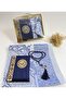 Dowry Gift Prayer Rug Set Mawlid Gift Special Boxed Very Stylish Prayer Rug Set