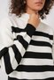 Women's Striped Long Knitwear Dress B.White 1136 - 4