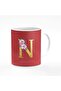Designer Printed Coffee Mug 11oz Ceramic Personalised Gift Mugs Cup - Custom Monogram Init