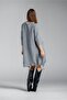 Rochie gri asimetrica - 2