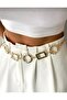 Helen Asymmetric Cut Gold Belt - 2