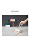Sticky Clothes Hair Remover Lint Roller Brush Orange 18x11cm - 2