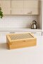 Bamboo Tea Box Storage Box Coffee,Herbal Tea Box Organizer Bamboo Organizer - 4