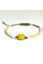 Handmade Colorful Beaded Necklace & Bracelet Set + Charm Keychain - 4