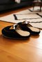 Thick Sole Winter Slippers with Ribbons. Seasonal Women's House Slippers - 2