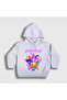 Unisex Kids White Poster Huntrix K Pop Demon Hunters Hooded Sweatshirt 573771Tt