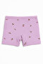 Girl's Boxer Set of 6 – Floral Patterned Cotton Comfortable Shorts 100%100 Cotton - 7