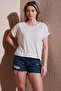Crew Neck Blouse Stone