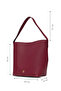 Claret Red-Claret Red Women's Shoulder Bag Us25535 - 8