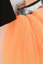 Halloween, Halloween, Orange Tutu Skirt, Pumpkin Print T-Shirt Suit - 4